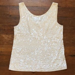 J.Crew sequin top